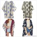 HAXICO Women's Floral Print Loose Kimono Cardigan Capes Casual Beach Cover up Kimono Coats Outwear Color4 B07F1Q7G8Z